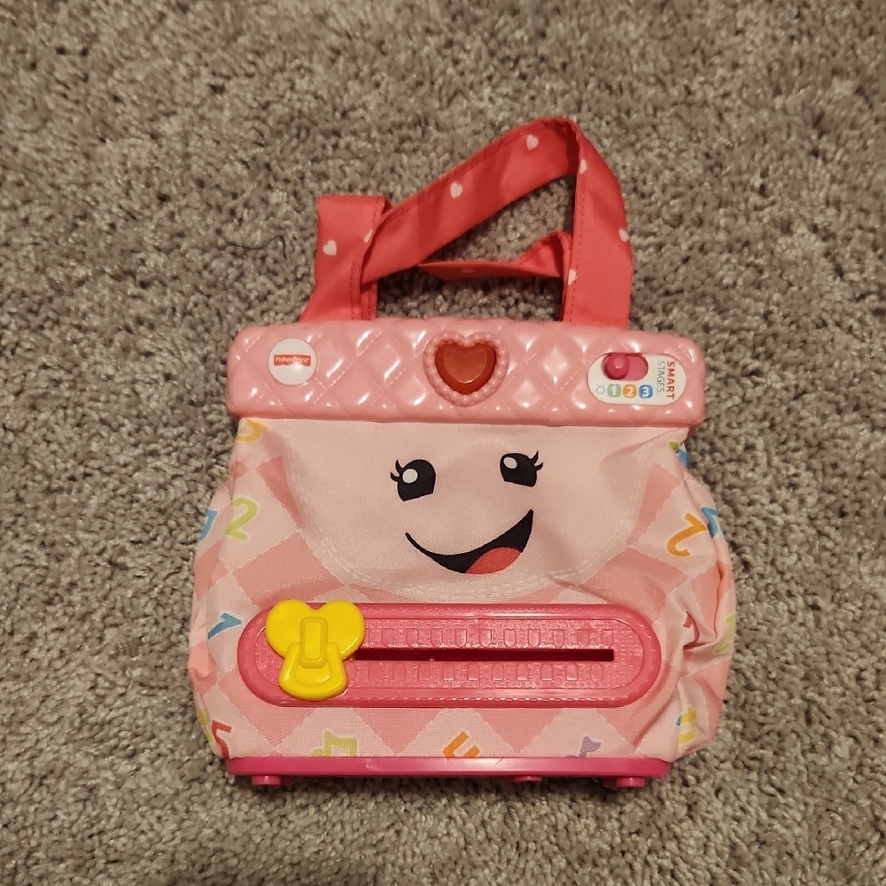 Fisher Price Pink Talking Toy Purse